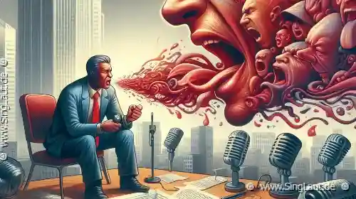 Abkühlung der Stimme nach emotionaler Rede