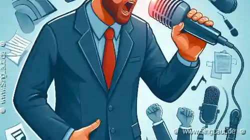 So vermeiden Sie eine Überanstrengung Ihrer Stimme durch eine schlechte Haltung