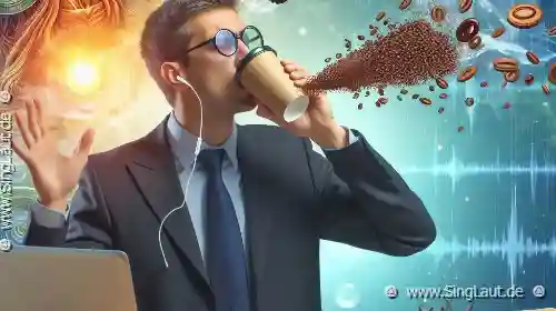 Die überraschende Wirkung von Koffein auf eine müde Stimme