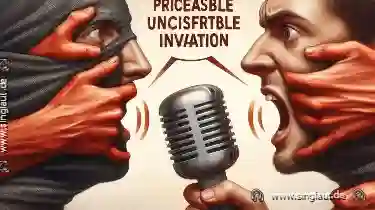 Wenn stimmliche Nähe zur unangenehmen Invasion wird.