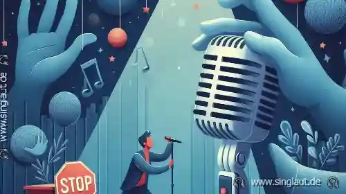 Wie man dem Drang widersteht, mit der Stimme aufzutreten
