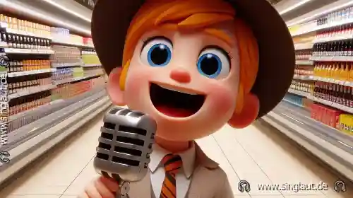 Wieder singen im Lebensmittelladen