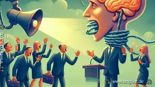 Der Zusammenhang zwischen forcierter Stimme und Impostor-Syndrom