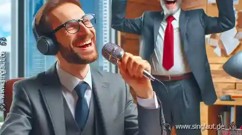 Die Freude, endlich die eigene Stimme zu erkennen