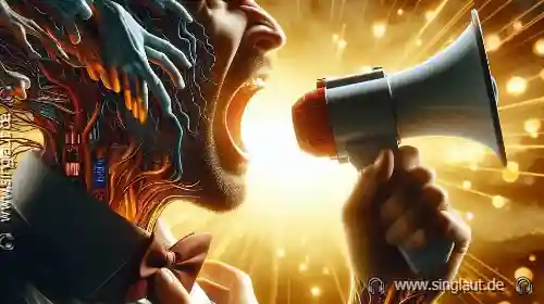 Der Verrat, wenn einem gesagt wird, die eigene Stimme sei 