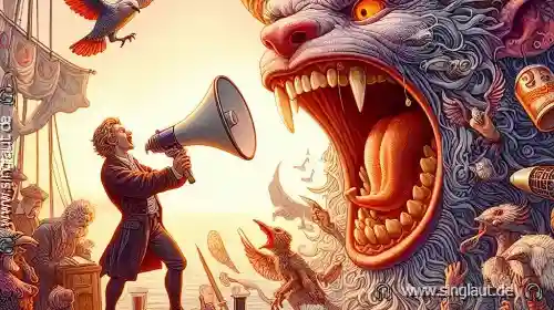 Die Lüge, dass Selbstvertrauen durch lautes Sprechen entsteht