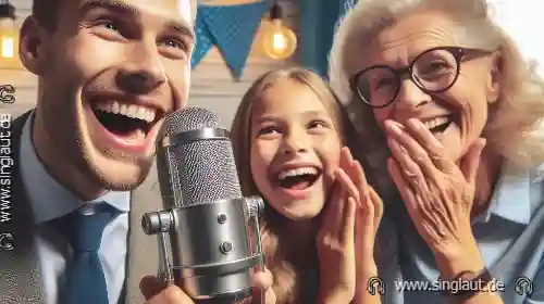 Die Gewalt, Erwachsene mit hohen Stimmen zu verspotten