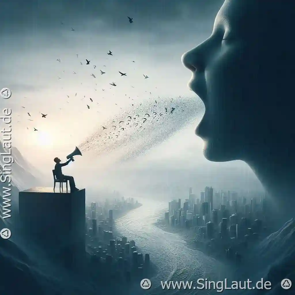 Halte den Atem an, verliere die Stimme