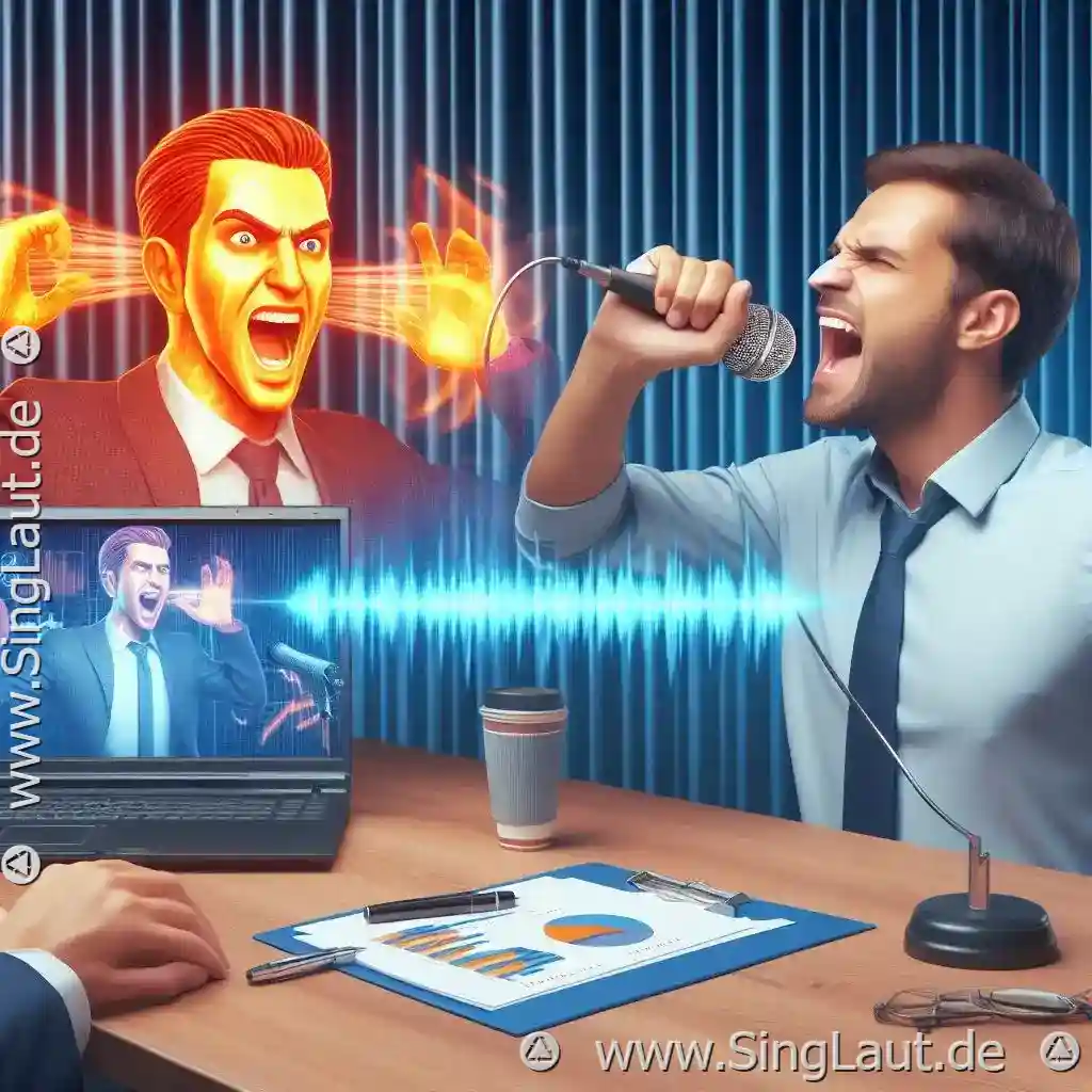 Wie man stimmliche Energie vortäuscht, wenn man keine hat