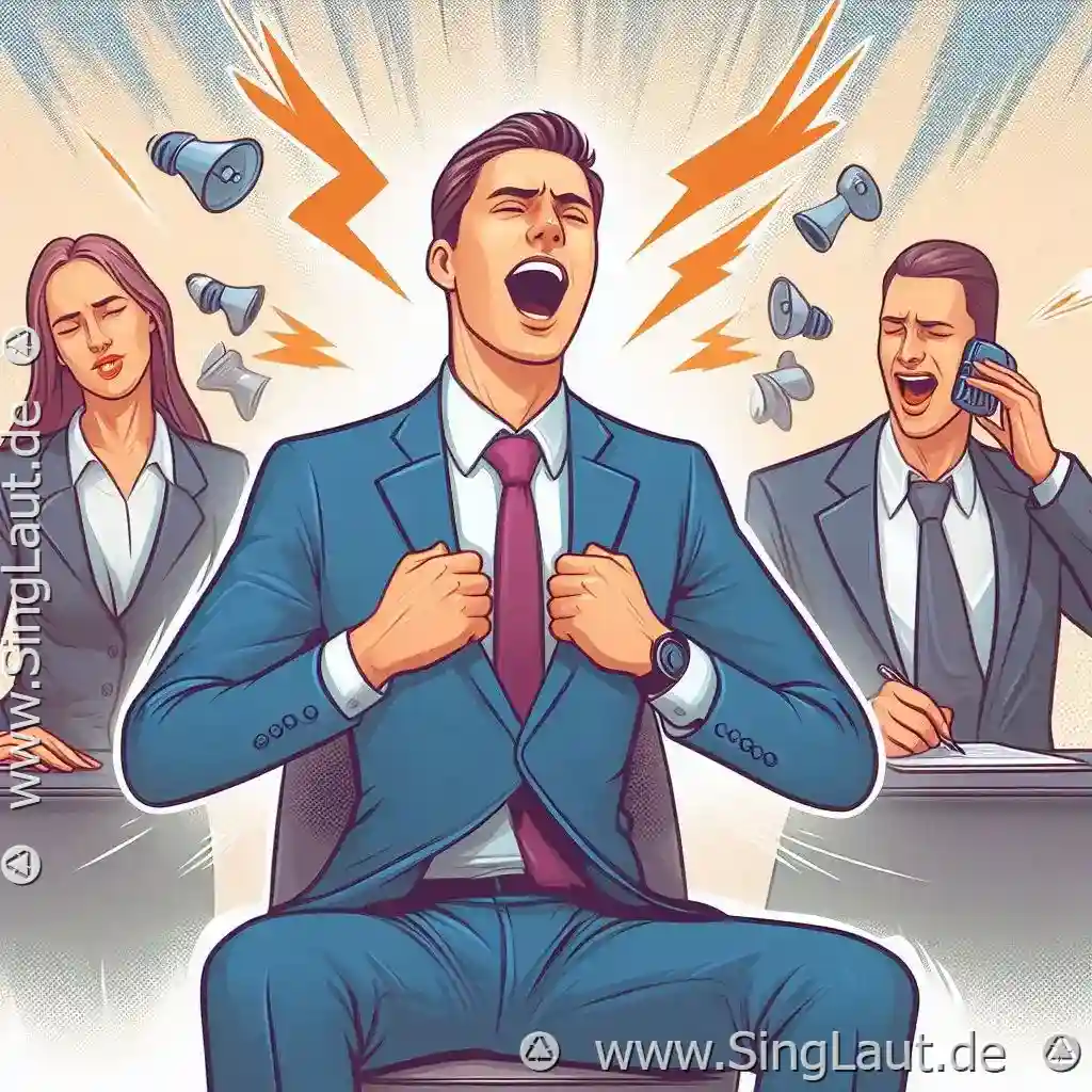 Wie man sitzt, ohne seine Stimmkraft zu überfordern