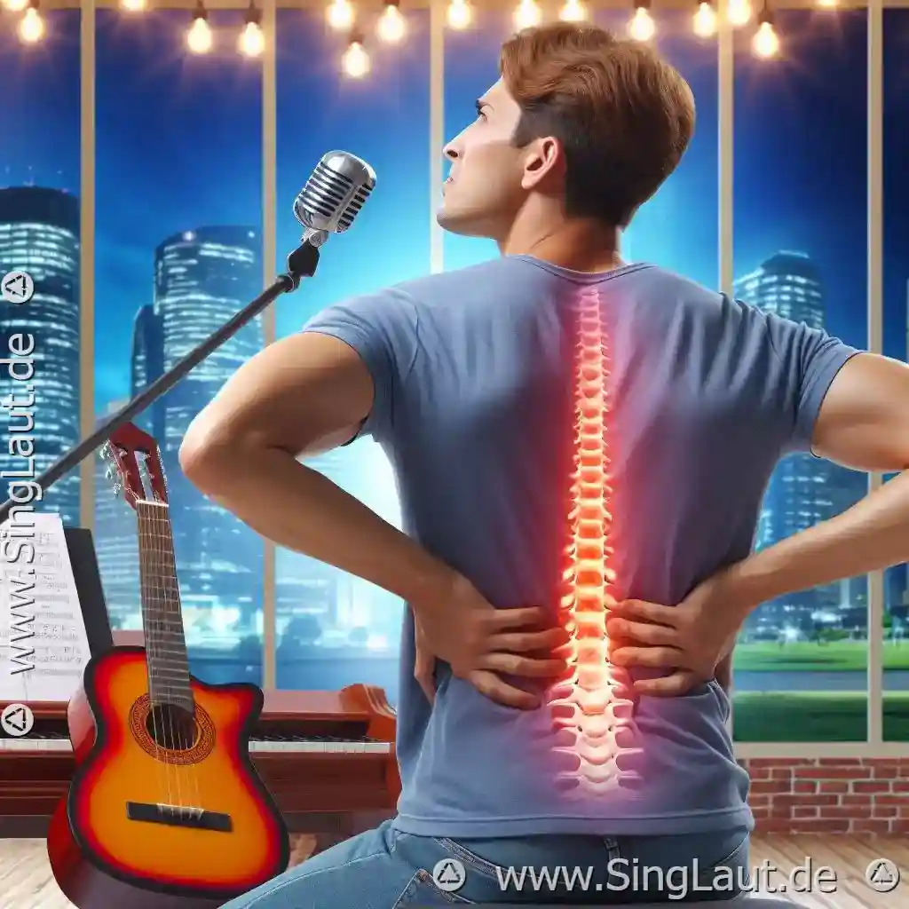 Die besten Haltungskorrekturen bei Rückenschmerzen und Singen
