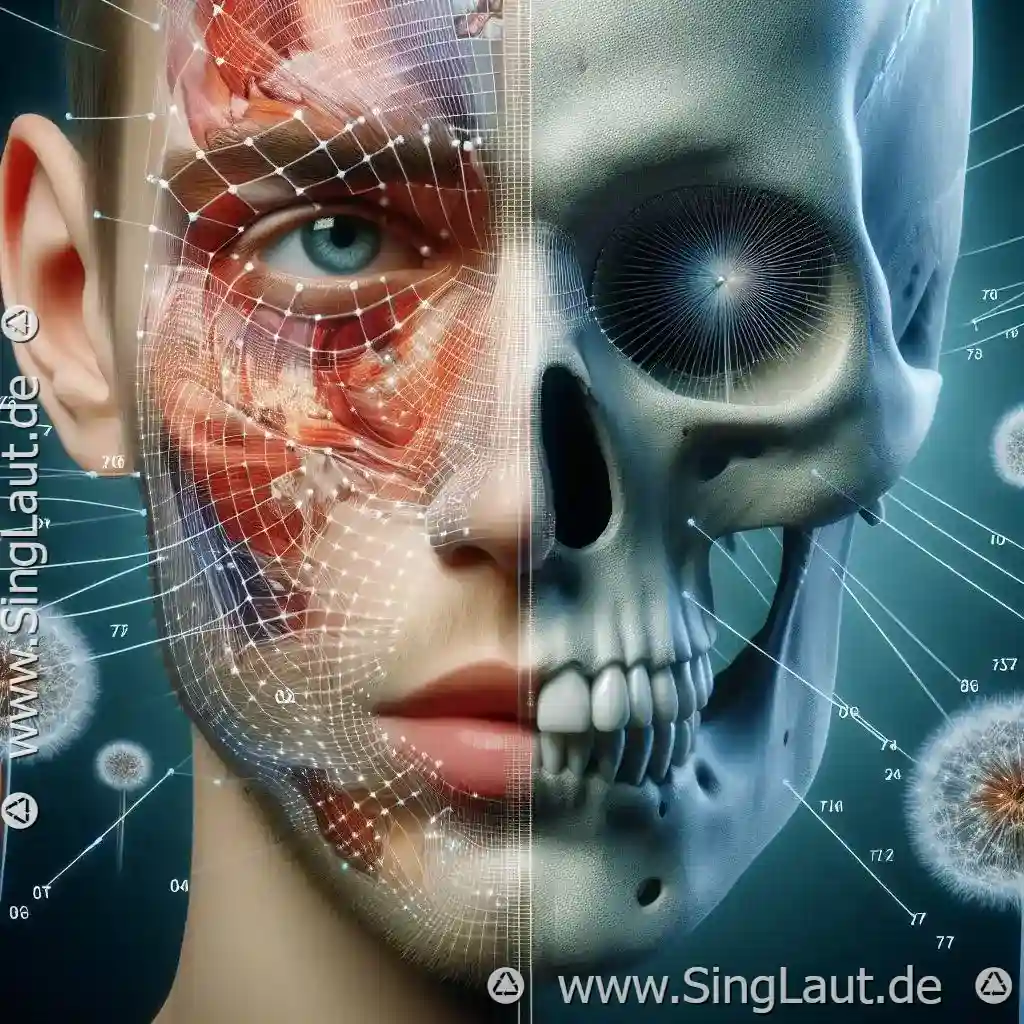 Der Zusammenhang zwischen Gesichtsknochen und Projektion