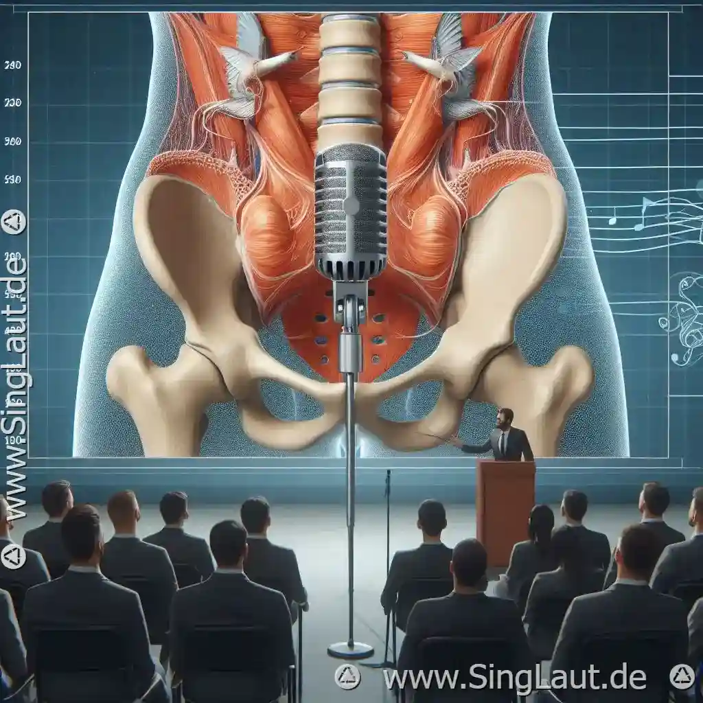 Die Rolle des Beckens bei der Stimmunterstützung