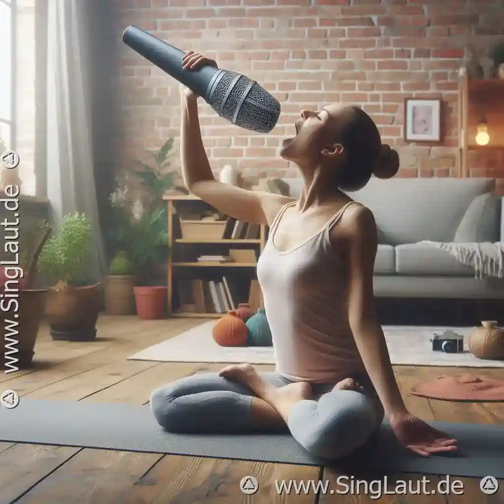 Stimme als Yoga-Pose