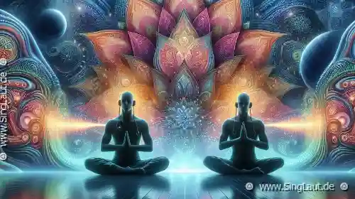 Klang in stillen Yoga-Übungen
