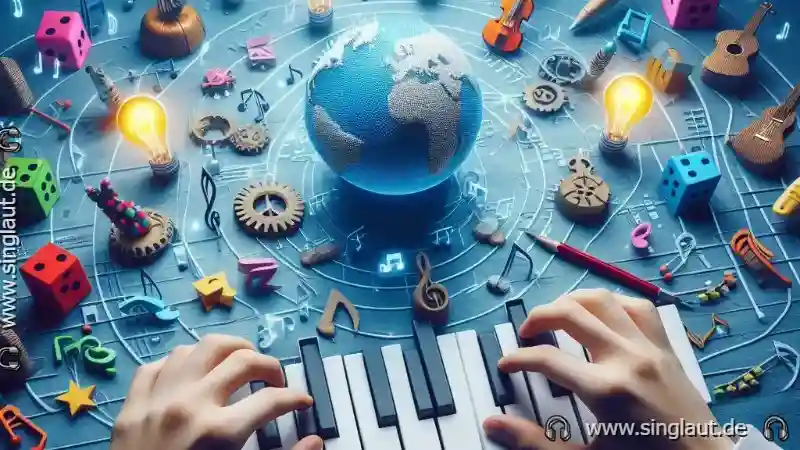 Musikalische Spiele entwickeln, die bilden und unterhalten