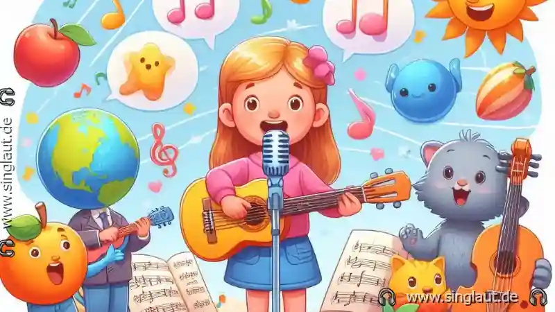 Wie man Kindern durch Singen Fremdsprachen beibringt