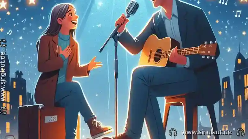 Die Freude, einem Fremden durch Gesang zu begegnen