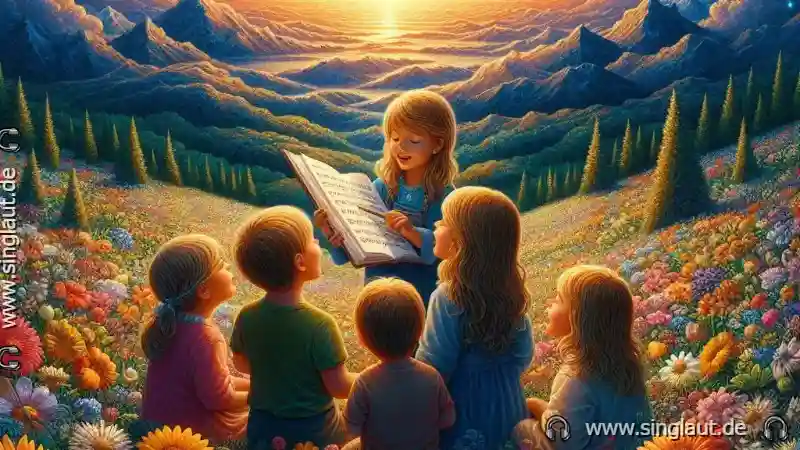 Die Reinheit ungeübter Kinderharmonie