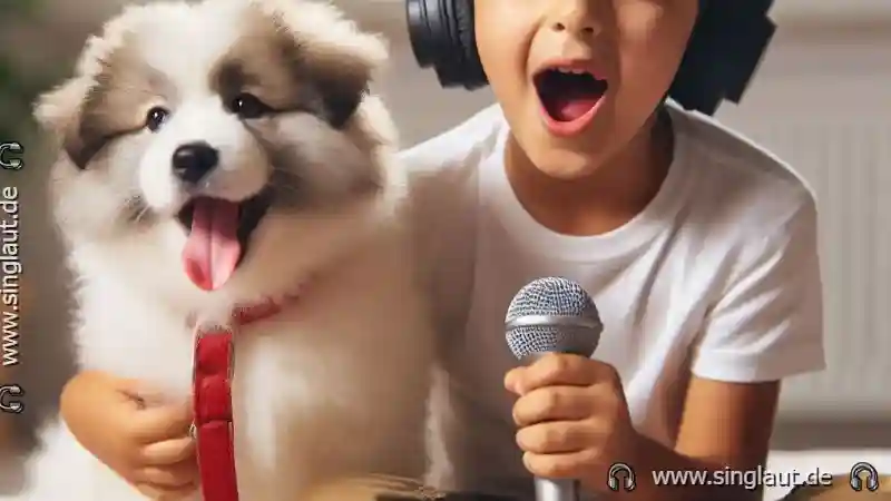 Die überraschenden Vorteile, wenn Kinder ihren Haustieren vorsingen