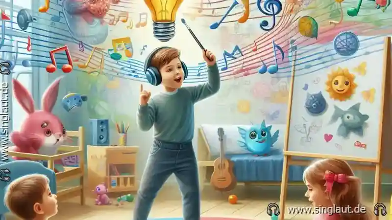Warum Kinder ganz selbstverständlich eigene Lieder erfinden