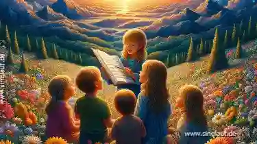 Die Reinheit ungeübter Kinderharmonie