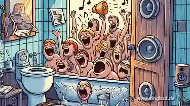 Warum Badezimmerakustik zu spontanen Konzerten führt