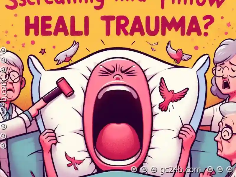 Kann das Schreien in ein Kissen tatsächlich ein Trauma heilen?