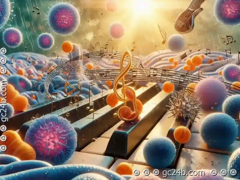 „Hören“ Zellen Musik?