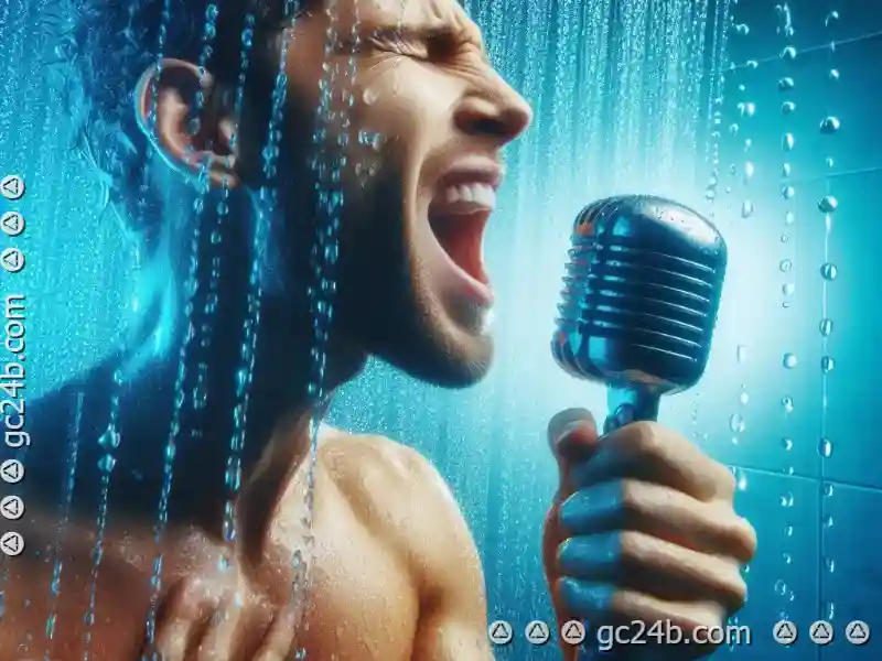 Hat Singen unter der Dusche wirkliche Vorteile?