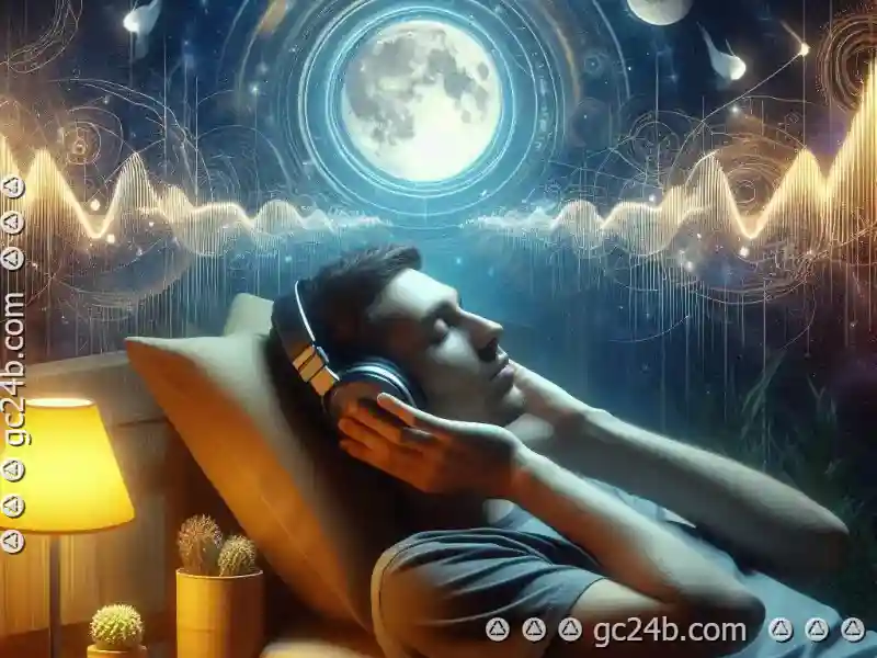 Wie man binaurale Beats für tiefen, erholsamen Schlaf nutzt