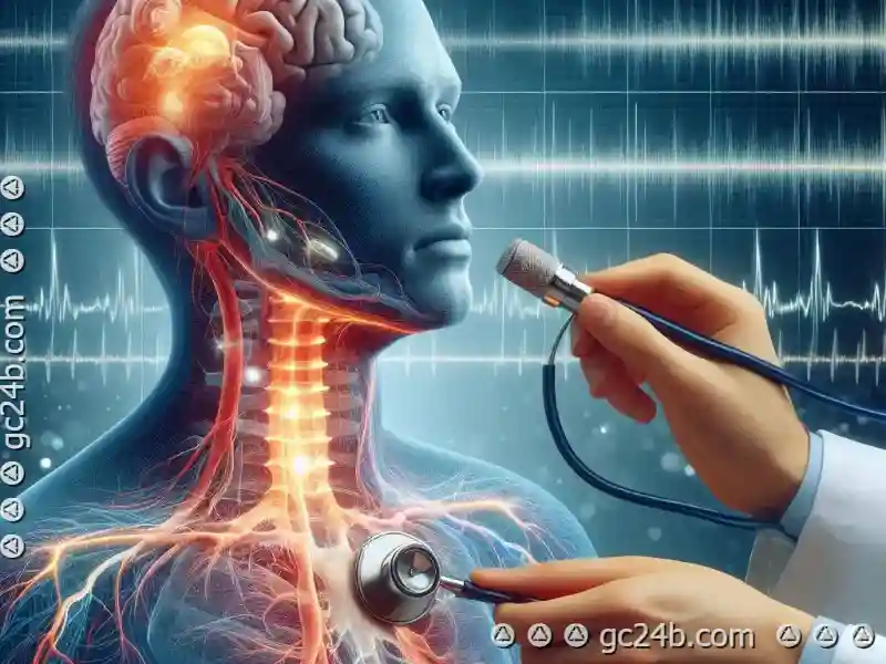 Messung der Vagusnervreaktion auf Geräusche