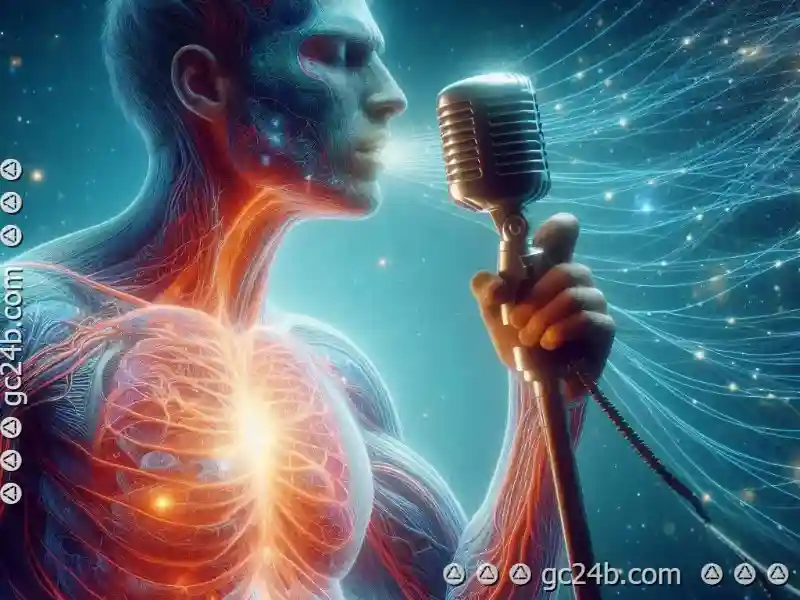 Den Körper durch die Stimme vibrieren lassen für den Lymphkreislauf