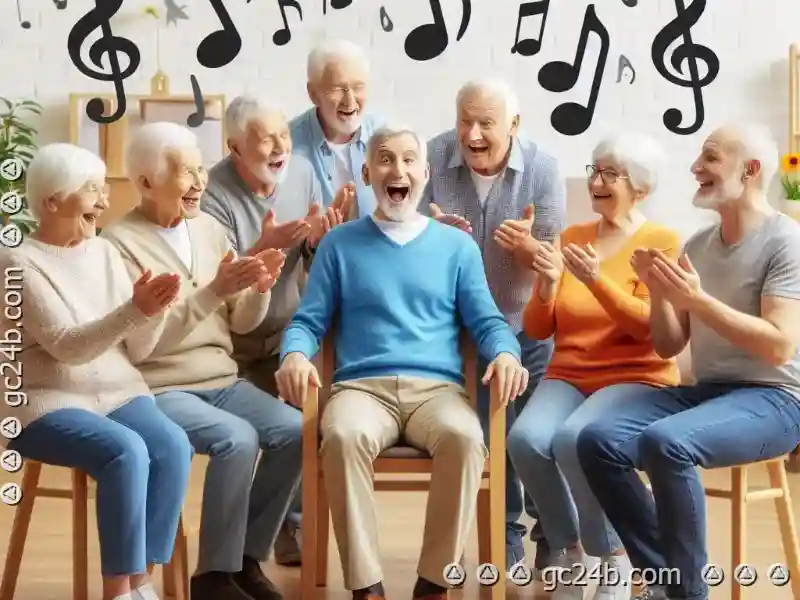 Warum Singen in Gruppen älteren Demenzkranken hilft, sich sicher zu fühlen