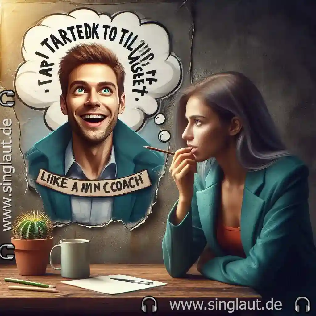 Ich begann, mit mir selbst wie mit einem Coach zu sprechen