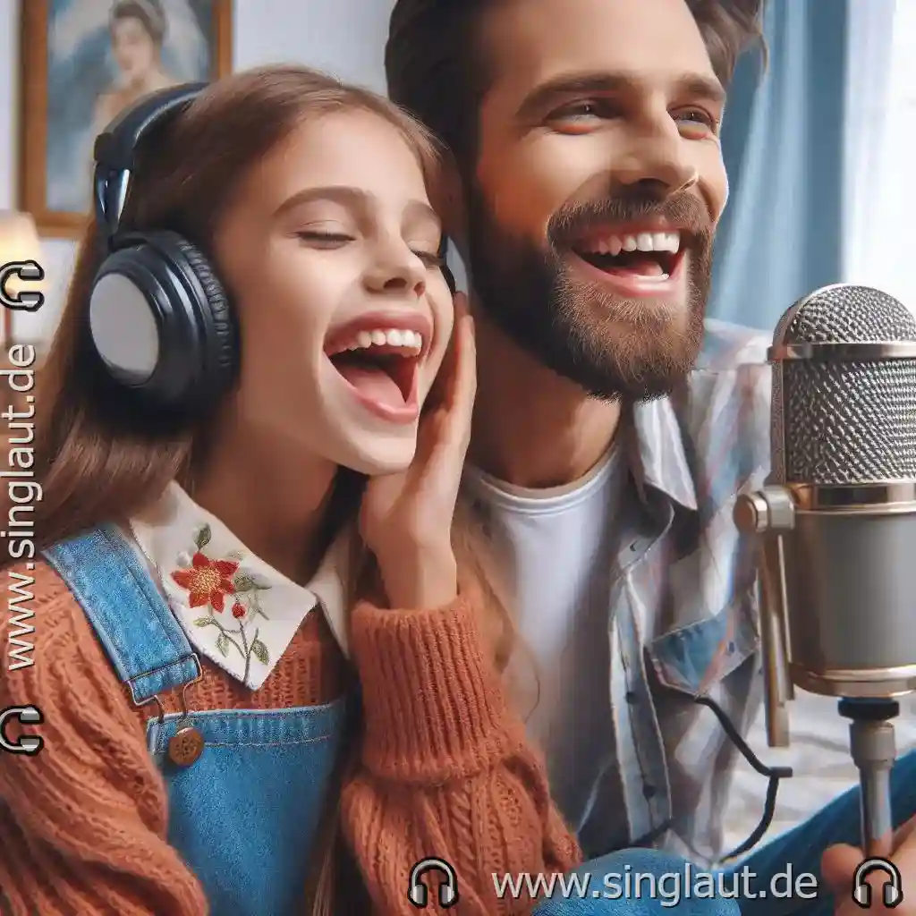 Die Freude, zum ersten Mal die eigene Stimme zu hören