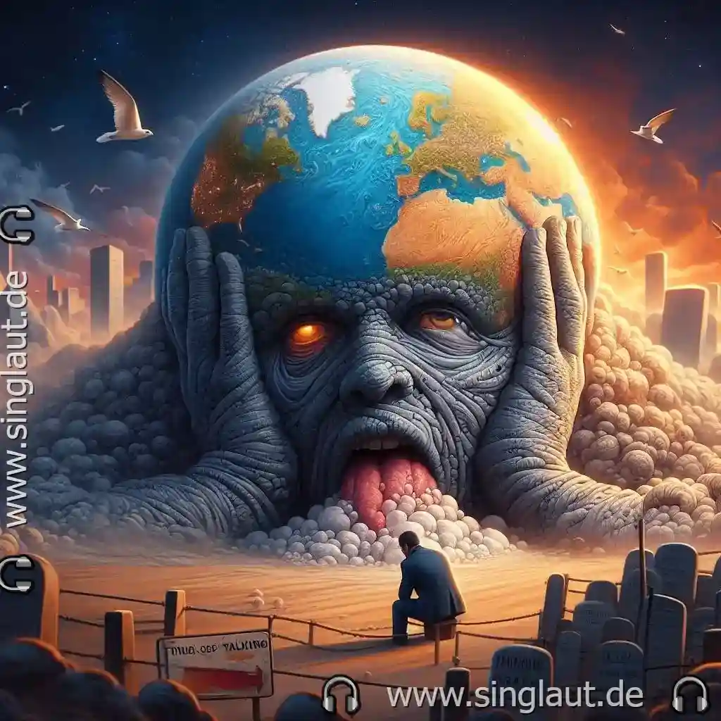 Die Erschöpfung einer Welt, die nicht aufhört zu reden