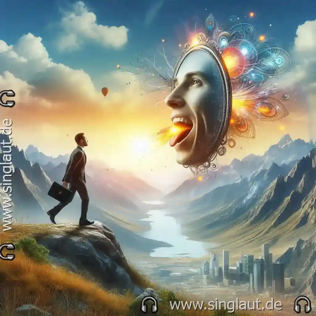 Meinen Mund trainieren, meine Denkweise widerzuspiegeln