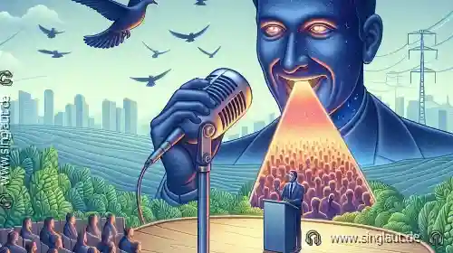 Wie eine positive innere Stimme das öffentliche Sprechen verbessert