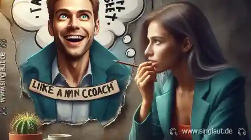 Ich begann, mit mir selbst wie mit einem Coach zu sprechen
